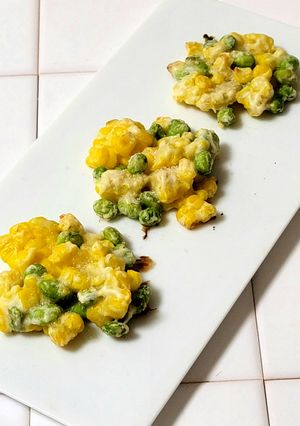 トースターde揚げナィ！玉蜀黍のかき揚げ-レシピのメイン写真