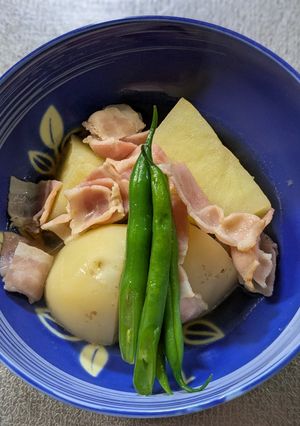 新じゃがとベーコンの煮物　お土味-レシピのメイン写真