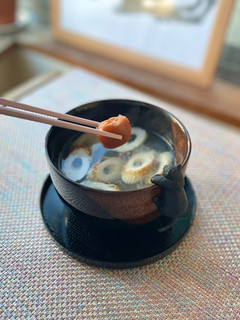 ポカポカ温まる♡大根と梅干しのお吸い物-レシピのメイン写真
