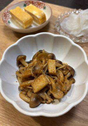ご飯のお供！常備菜 きのこのオイスター煮-レシピのメイン写真