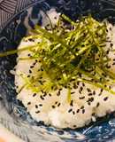 毎日のしろごはん●黒ゴマ海苔ごはん