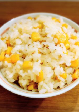 コーン缶で簡単とうもろこしご飯-レシピのメイン写真