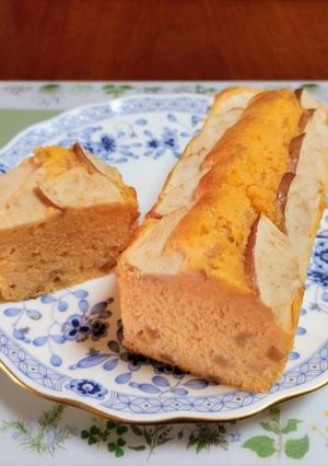 ホワイトデーにも！りんごのパウンドケーキ-レシピのメイン写真