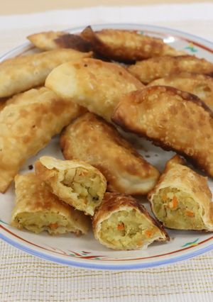 給食☆ツナまめサモサ-レシピのメイン写真