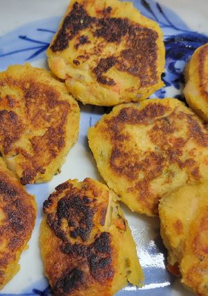 卯の花リメイク モチモチ焼き-レシピのメイン写真