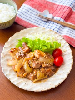 鶏肉の生姜焼き♫-レシピのメイン写真