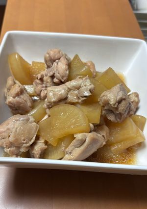 大根と鶏肉の煮物-レシピのメイン写真
