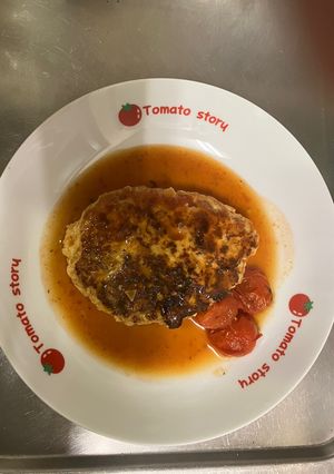 脂質を抑えた料理鶏ささみのハンバーグ-レシピのメイン写真
