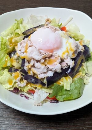 なすと豚肉の冷しゃぶサラダ-レシピのメイン写真