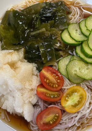 夏バテ解消!薬膳素麺-レシピのメイン写真