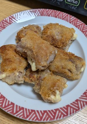 チーズがとろ〜🎵豚こま肉巻きチーズ-レシピのメイン写真
