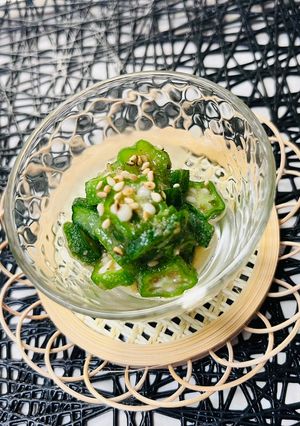 オクラの胡麻和え-レシピのメイン写真