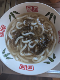 簡単★創味シャンタンのもずく入りうどん汁-レシピのメイン写真