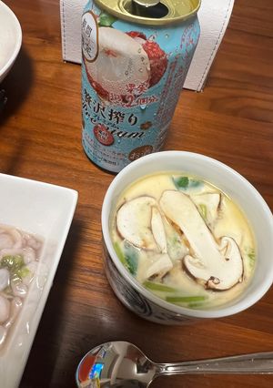 松茸の茶碗蒸し-レシピのメイン写真