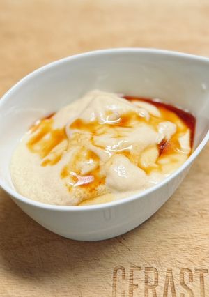 蕎麦湯で濃厚胡麻豆腐-レシピのメイン写真