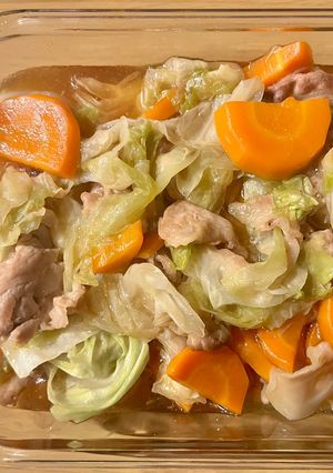 ご飯が進む！豚肉と野菜のあんかけご飯-レシピのメイン写真
