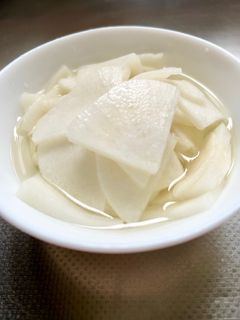 簡単!おいしい大根の甘酢漬け-レシピのメイン写真
