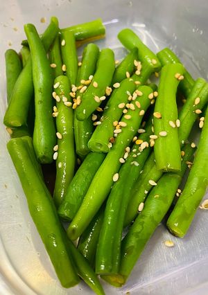 簡単時短！いんげん(三度豆)の胡麻和え-レシピのメイン写真