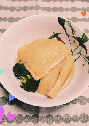 簡単節約！鶏ひき肉の巾着煮-レシピのメイン写真
