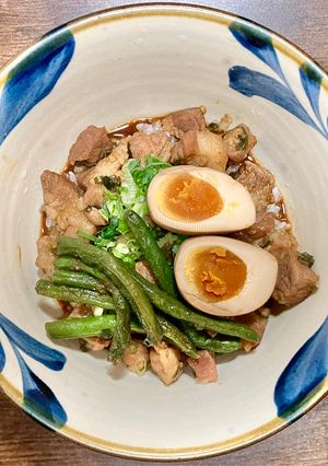 レンジで簡単に魯肉（ルーロー）飯-レシピのメイン写真