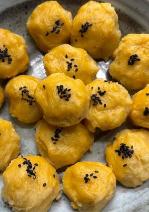 ふかし芋で作るスイートポテト（260823）-レシピのメイン写真