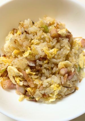 ベーコンと長ネギのチャーハン-レシピのメイン写真