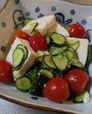 トマトきゅうり豆腐のサラダ風浅漬け