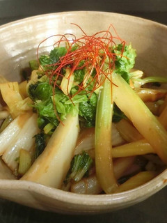 まるごとセロリのきんぴら-レシピのメイン写真