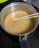 材料混ぜるだけ！即席味噌ラーメンスープ
