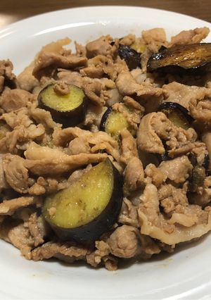 エバラ豚みそたれで豚肉となすの味噌炒め-レシピのメイン写真