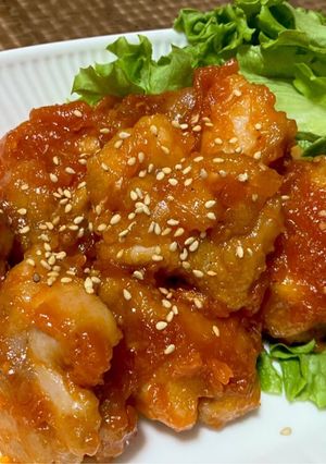 鶏肉のチリソース炒め-レシピのメイン写真