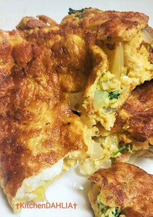 🇧🇩卵焼き🐣バングラデシュのディム・バジ風-レシピのメイン写真