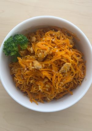 皮付きにんじんとツナの簡単しりしり-レシピのメイン写真