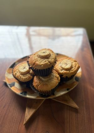 米粉バナナマフィン　卵　バター不使用-レシピのメイン写真