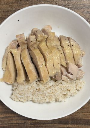 カオマンガイのための茹で鶏-レシピのメイン写真