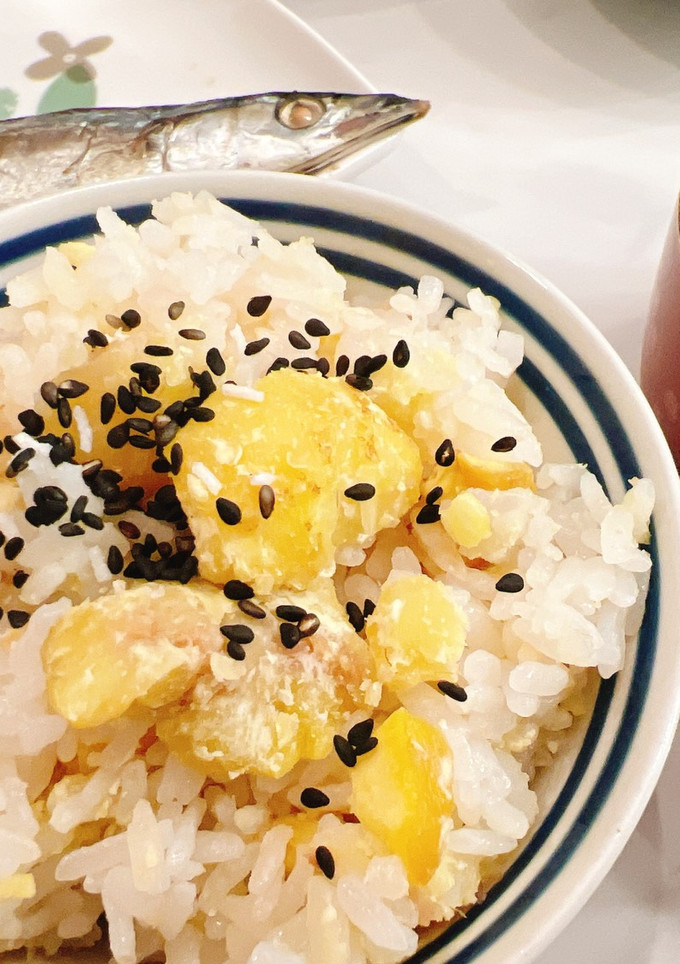 ほんのりだし香る　秋の味覚　栗ご飯-レシピのメイン写真