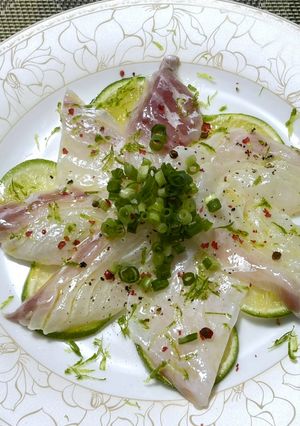 へべすと鯛のカルパッチョ-レシピのメイン写真