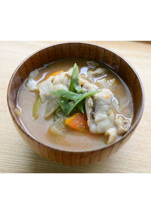 豚汁（赤）-レシピのメイン写真