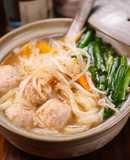 鶏のうま塩ゆずぽん煮込みうどん😘🍜