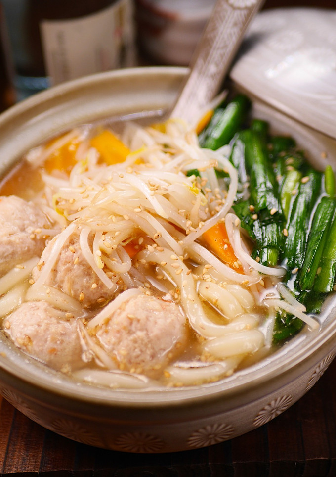 鶏のうま塩ゆずぽん煮込みうどん😘🍜-レシピのメイン写真
