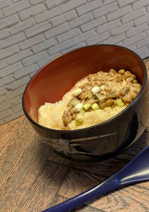 麺棒で簡単！長芋のネバネバご飯-レシピのメイン写真