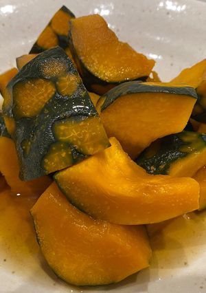レンジで簡単♩かぼちゃの煮物-レシピのメイン写真