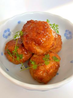 作り置きおかず*生姜香るふっくらつくね-レシピのメイン写真