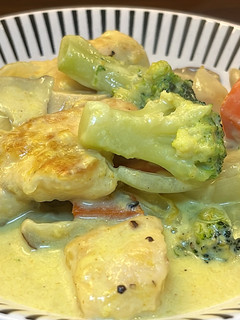 鶏肉のカレークリーム煮-レシピのメイン写真