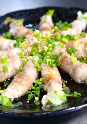 【激ウマ】レンジで超簡単！レタスの肉巻き-レシピのメイン写真