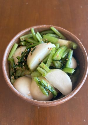 ごま油香るかぶの浅漬け-レシピのメイン写真