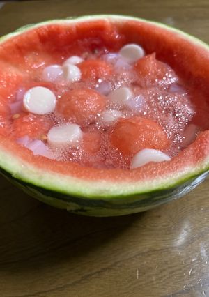 🎐スイカのフルーツポンチ🍉-レシピのメイン写真