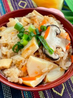 タケノコ炊き込みご飯-レシピのメイン写真