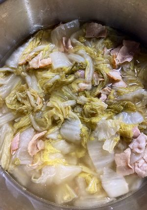 白菜のベーコン煮-レシピのメイン写真