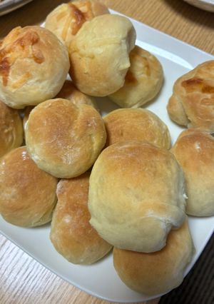 アレンジ無限大！豆乳で作る丸パン-レシピのメイン写真
